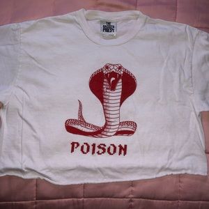 Ragged Priest snake graphic tee